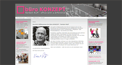 Desktop Screenshot of buero-konzept.com